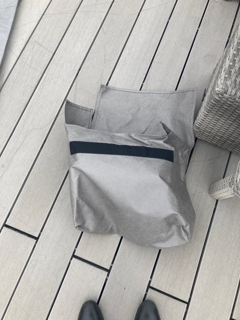 Caravan front towing cover