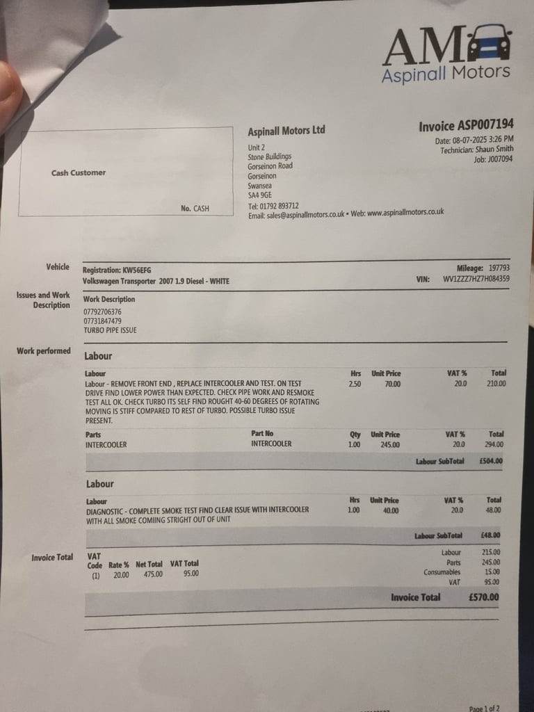 2007 VW T5 Campervan * 4 Berth *