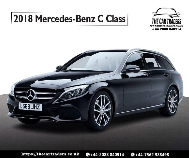 2018 Mercedes-Benz C Class 1.5 C200 MHEV EQ Boost AMG Line Estate 5dr Petrol G-Tronic+ Euro 6 (s/...