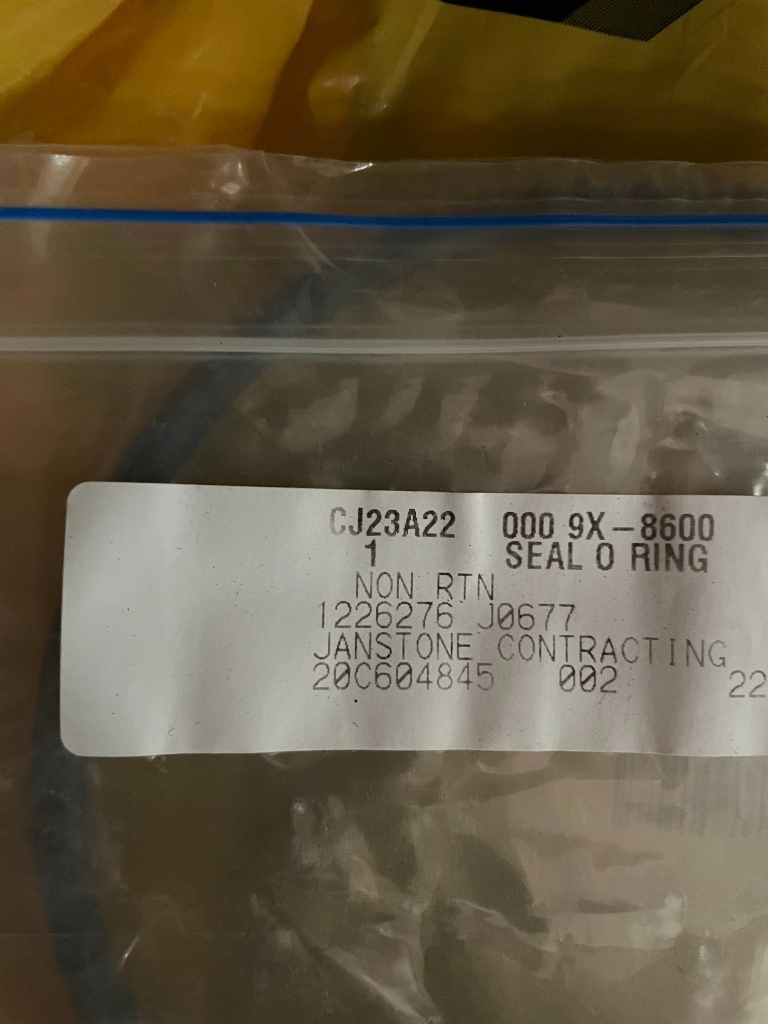 Genuine CAT Filters & seals 