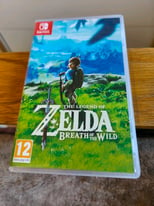 Zelda Breath of the Wild Nintendo Switch Game 