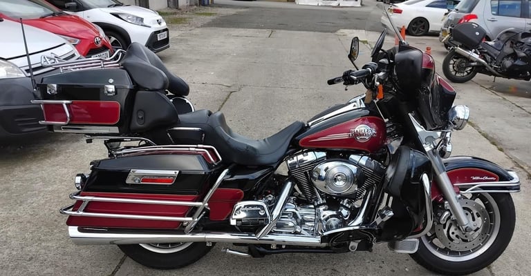 2005 HARLEY DAVIDSON FLHTCUI ELECTRA GLIDE 1450 ELECTRAGLIDE RED CLEAN 29k MILES