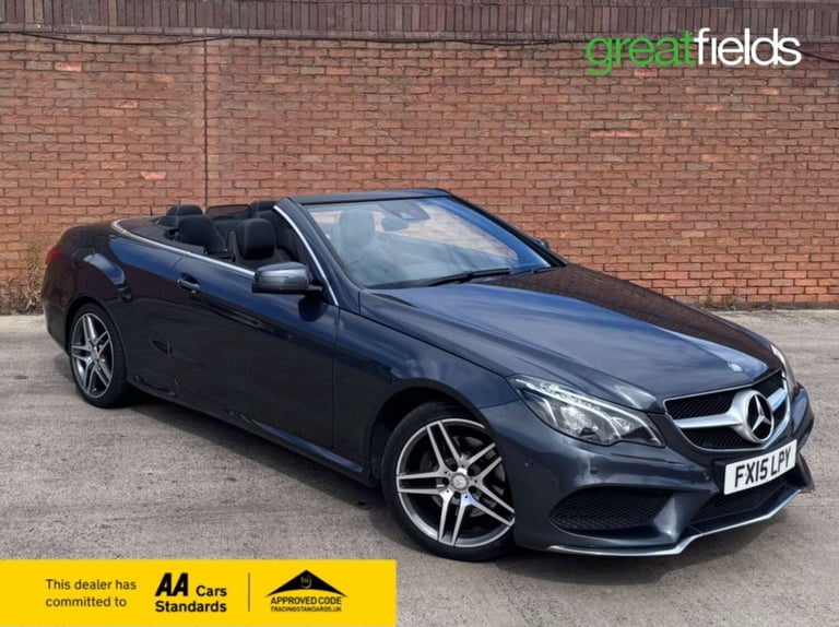 2015 Mercedes-Benz E Class 2.1 E220 AMG Line Bluetec Auto 2dr Convertible Diesel Automatic