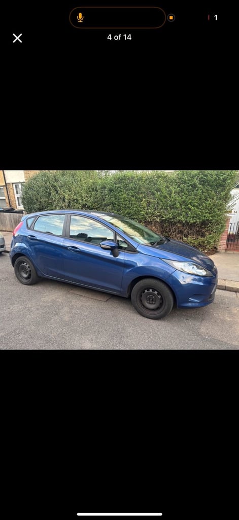 Ford, FIESTA, Hatchback, 2010, Manual, 1242 (cc),5 doors - Image 4