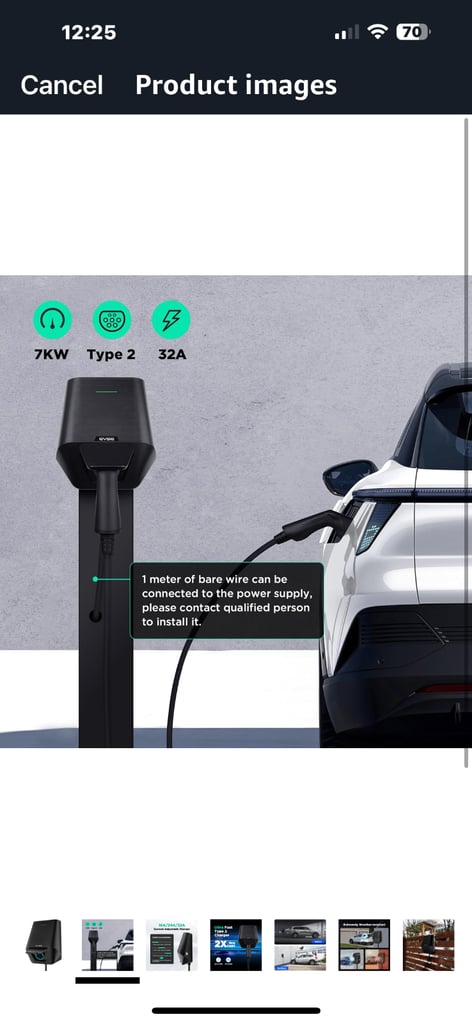 EV charger wallbox