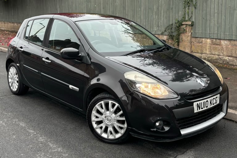 2010 RENAULT CLIO 1.2 PETROL DYNAMIQUE TCE 99 BHP NOT PEUGEOT CITROEN VAUXHALL SEAT SKODA TOYOTA 