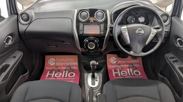 2017 Nissan Note 1.2 DIG-S Acenta Premium XTRON Euro 6 (s/s) 5dr MPV Petrol Automatic