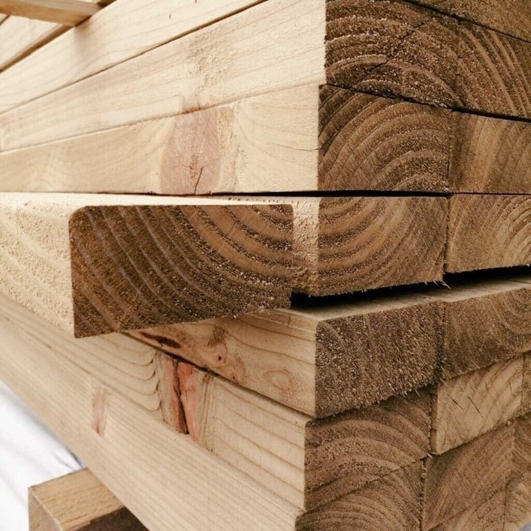 C16 Carcassing Timber. 2.4m & 4.8m Lengths. TIMBERMINES WN6 7TP