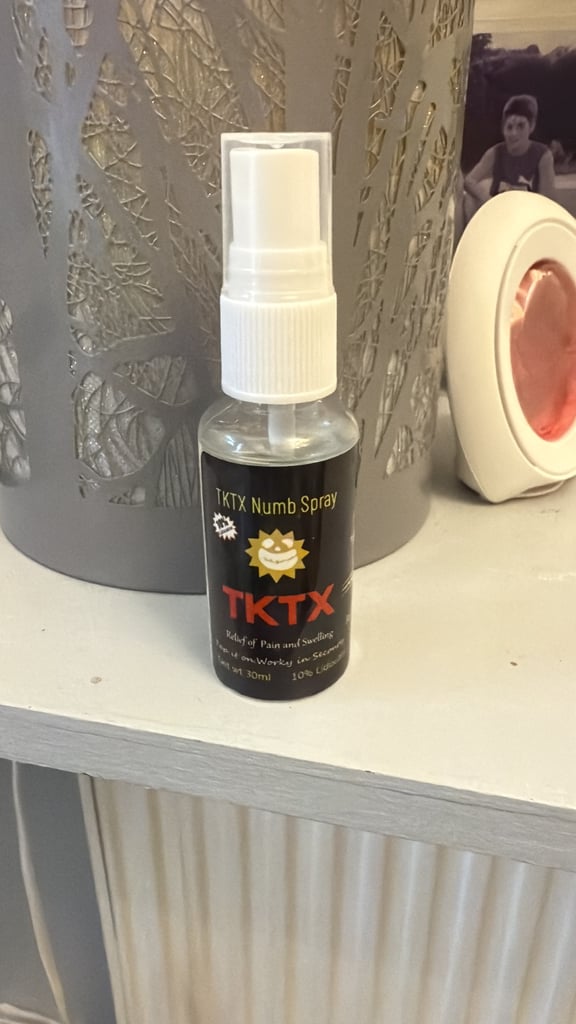 image for Tktx tattoo numbing spray