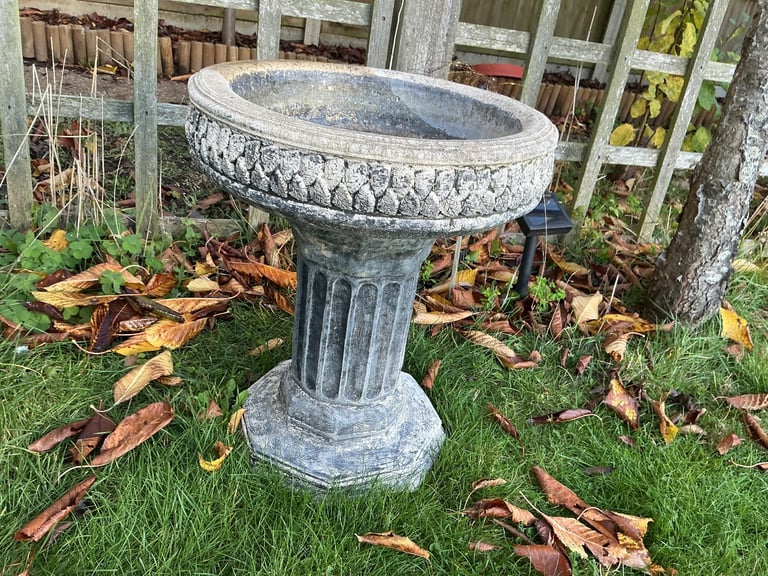 image for Lovely old bird bath in perfect condition . only selling as downsizing