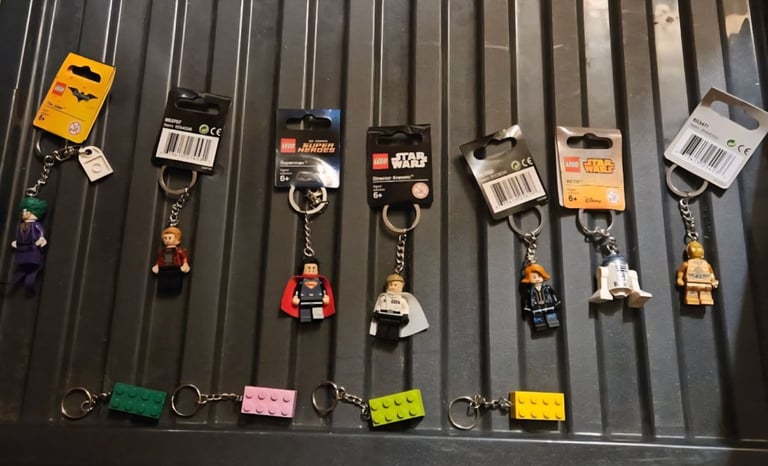 Lego keyrings