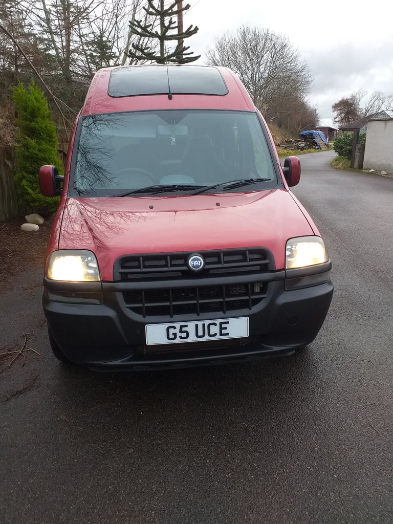 Campervan Fiat, DOBLO, 2005, Manual, 1910 (cc)