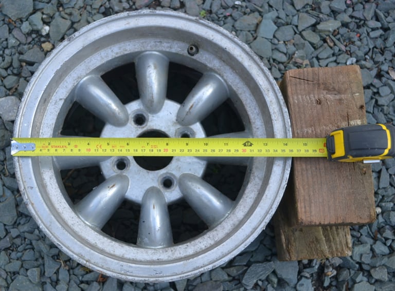 Classic Mini & Mini Moke 'Minilite Style' 13 inch 'Deep Dish' Alloy Wheel Rim
