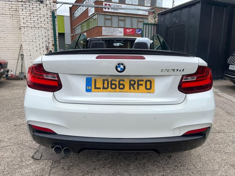 2016 BMW 2 Series 2.0 220d M Sport Auto Euro 6 (s/s) 2dr CONVERTIBLE Diesel Automatic