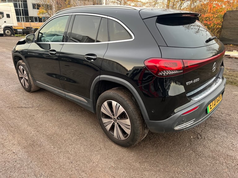 2021 MERCEDES BENZ EQA 250 SPORT ELECTRIC 66.5Kwh SUV AUTO DAMAGED SALVAGE