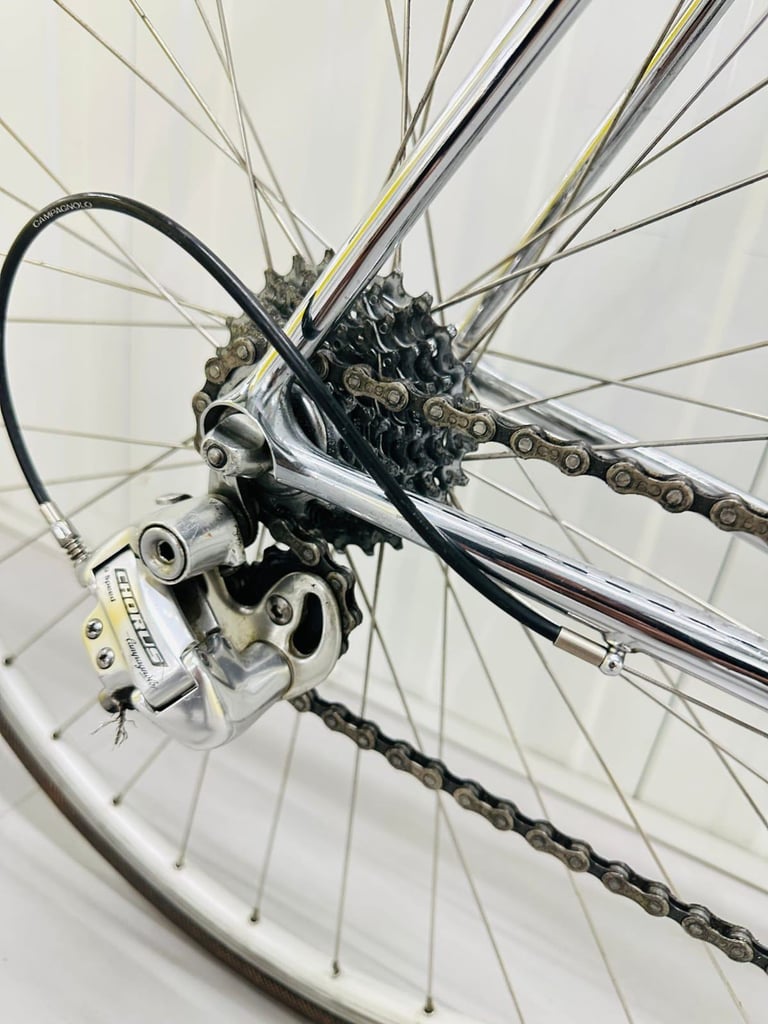 92  DAVE LYOD Size/M Carbon Forks Super LW Frame 18 Speed Road Bike  🚲