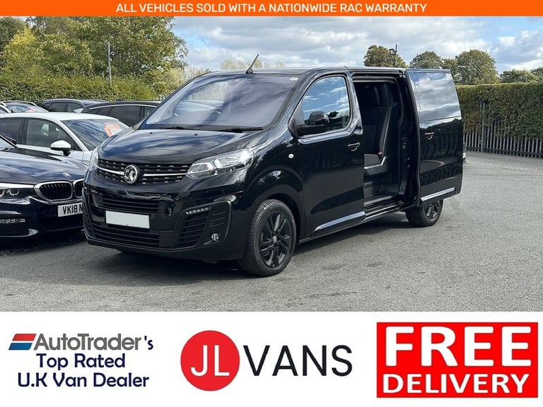2022 Vauxhall Vivaro Turbo D 3100 Elite Crew L2H1 Euro 6 145ps Combi Van Diesel Manual