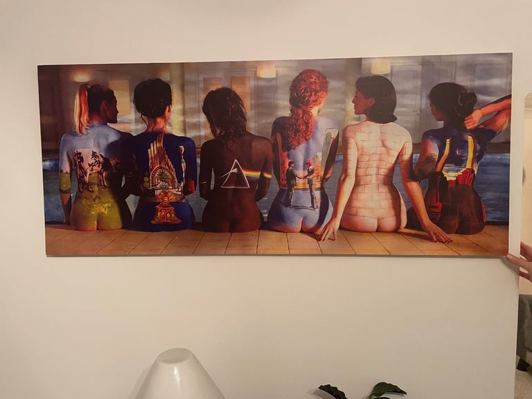 image for Printed Pink Floyd Canvass
