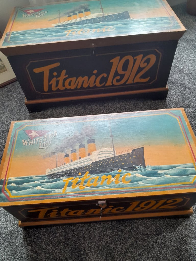 Titanic storage boxes