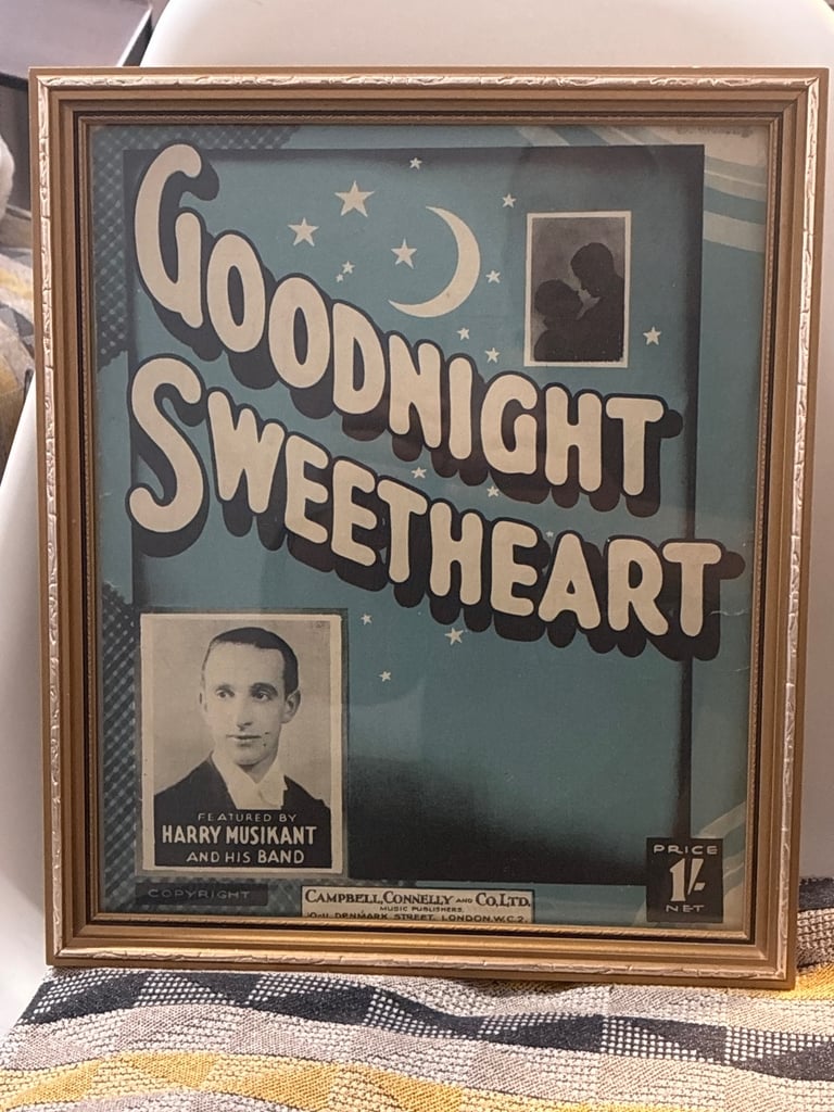image for Good night sweetheart wall pic 