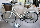 Gorgeous Dutch Style Step Through Bicycle With Shimano Gears, Basket 