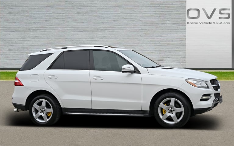 LEFT HAND DRIVE MERCEDES-BENZ ML350 SE LINE 3.5 V6 PETROL 2014 [63] WHITE LHD