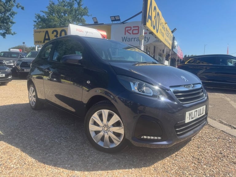 2017 Peugeot 108 1.0 Active 3dr HATCHBACK PETROL Manual