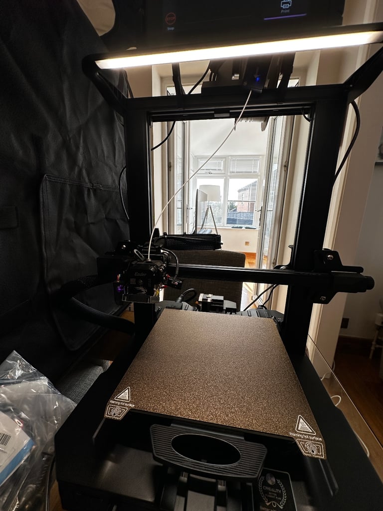 Ender 3 S1 Pro 3D Printer, Creality Sonic Pad, Enclosure.
