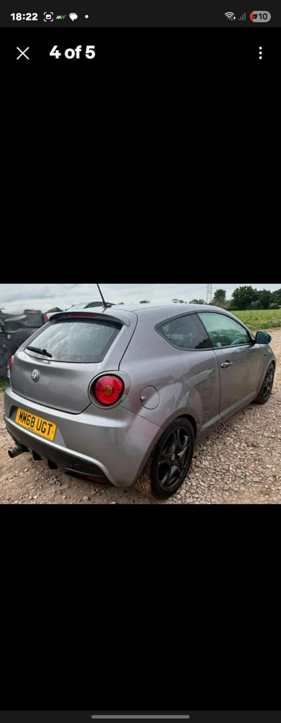 2018 Alfa Romeo MiTo 875 TB TwinAir Speciale Euro 6 (s/s) 3dr HATCHBACK Petrol Manual