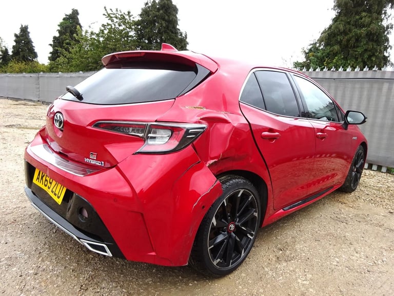 2020 69 REG TOYOTA COROLLA GR SPORT 2.0 HEV HYBRID AUTO DAMAGED SALVAGE