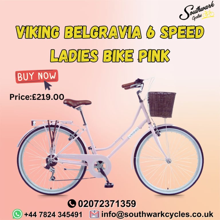 Pink ladies bike Bikes Bicycles Cycles for Sale Gumtree