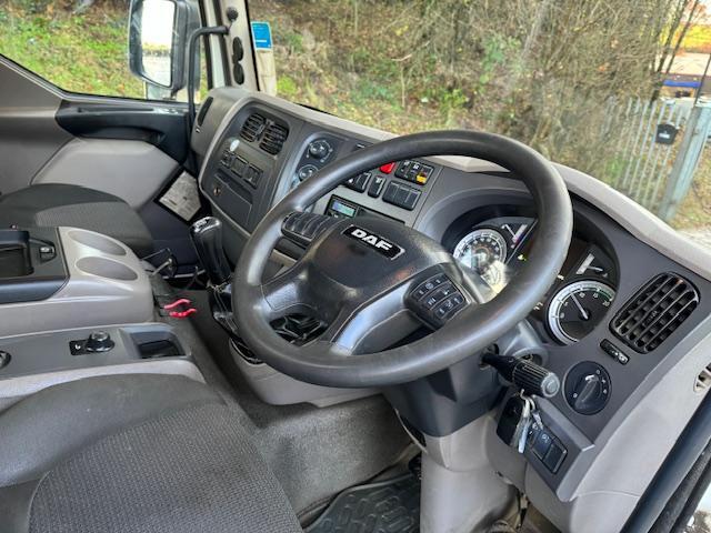 2014 14 DAF LF 250 Euro 6 18ft6 drop side Palfinger PK11001 crane & block grab 