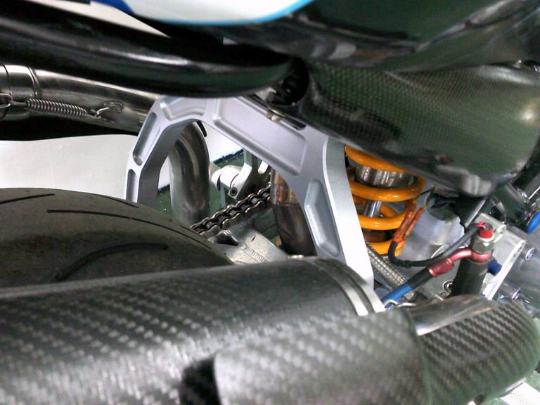 1997 R-reg Ducati 600 Monster streetfighter in multi colours