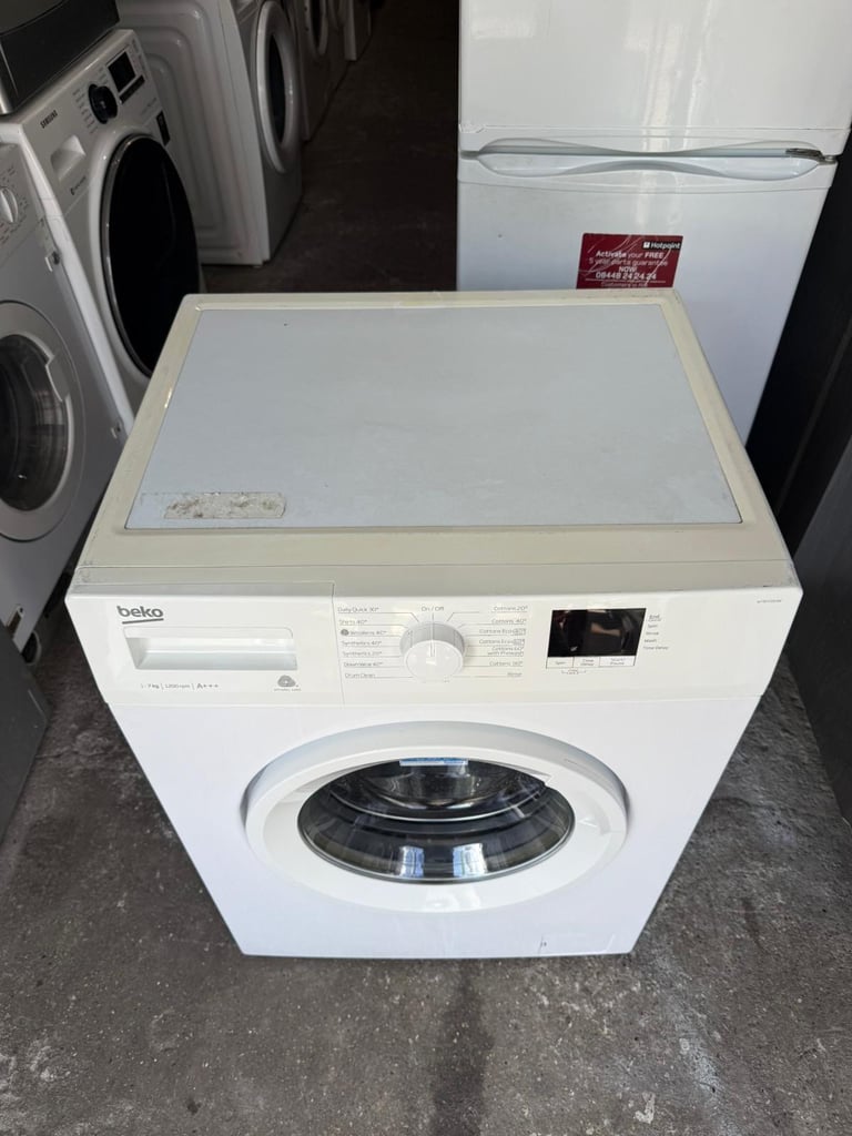 Beko 7kg Washing Machine With Free Delivery N Warranty 
