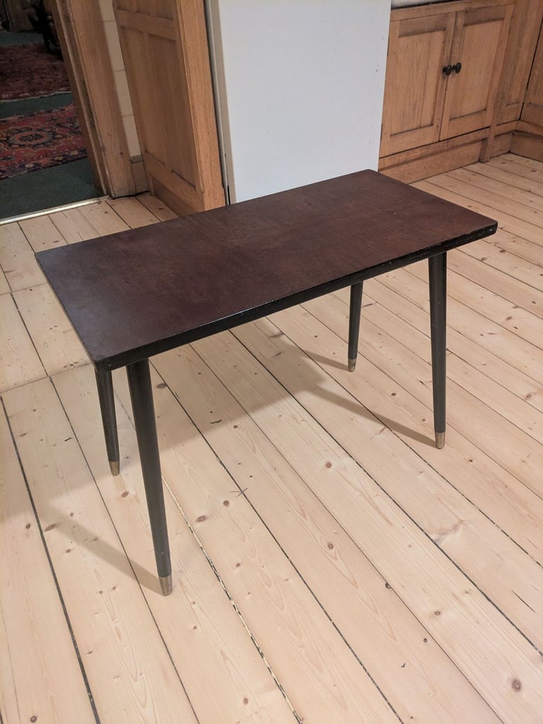image for Mid Century Side Table Plant Stand Dansette Sputnik Style Retro Vintage