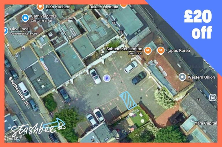 Parking Space to rent in London (W14) | Stashbee