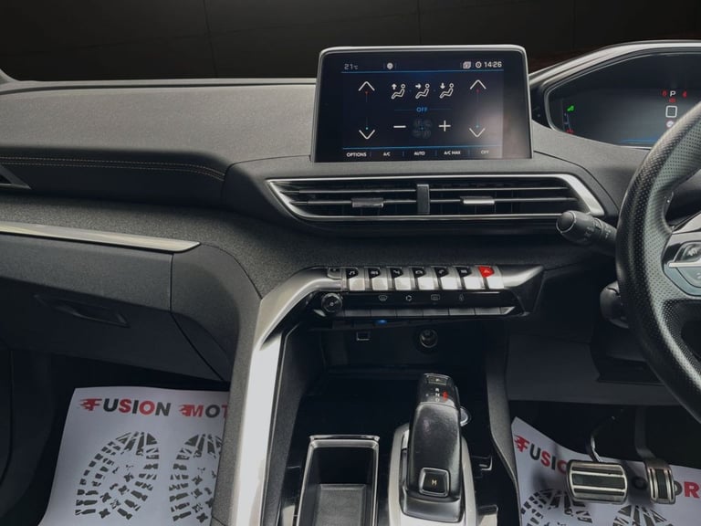 2017 Peugeot 3008 1.6 THP GT Line SUV 5dr Petrol EAT Euro 6 (s/s) (165 ps) HATCHBACK Petrol Autom...