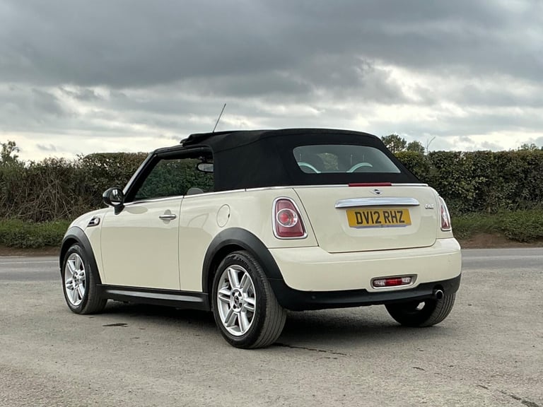 2012 MINI Convertible 1.6 One Euro 5 2dr CONVERTIBLE Petrol Manual
