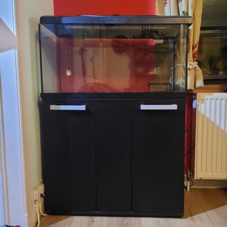 120 lt Fish tank, unit and lid