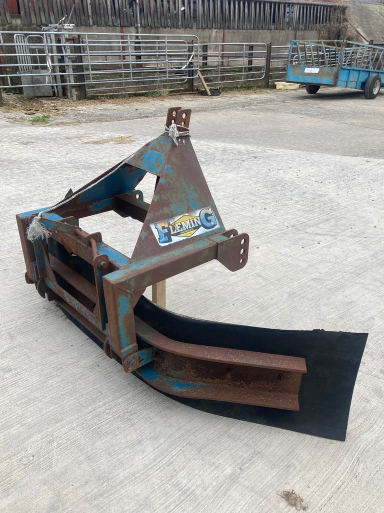 Fleming heavy duty tractor yardscraper 