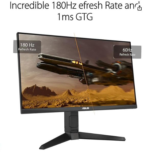 ASUS TUF 180Hz Gaming VG249QL3A 24 Inch Gaming Monitor