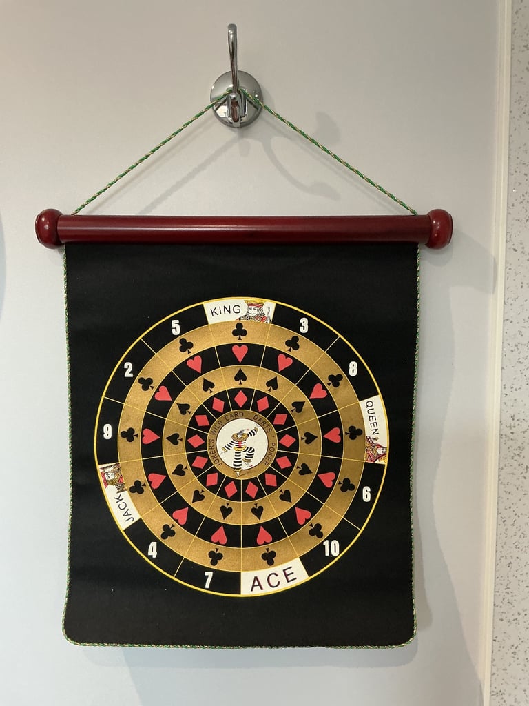 Past Times Traditional Magnetic Darts And Poker  