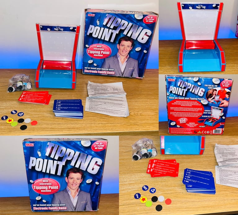 Tipping Point Electronic Family Game 2015 Complete Working