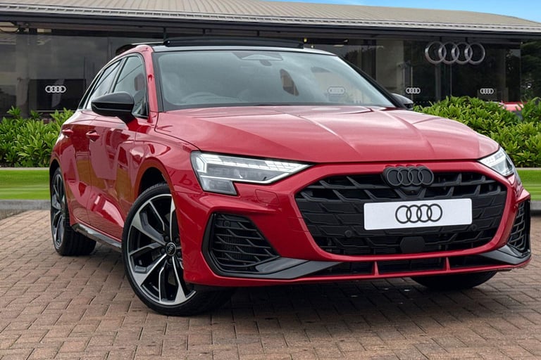 image for 2025 Audi S3 2.0 TFSI Black Edition Sportback S Tronic quattro Euro 6 (s/s) 5dr Hatchback Automatic