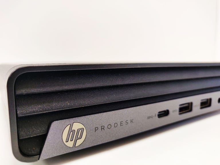 image for Hp PC i5 10500T 16gb 256gb SSD Windows 11 Pro Mini Micro Computer TV Media Server ProDesk 400 G6