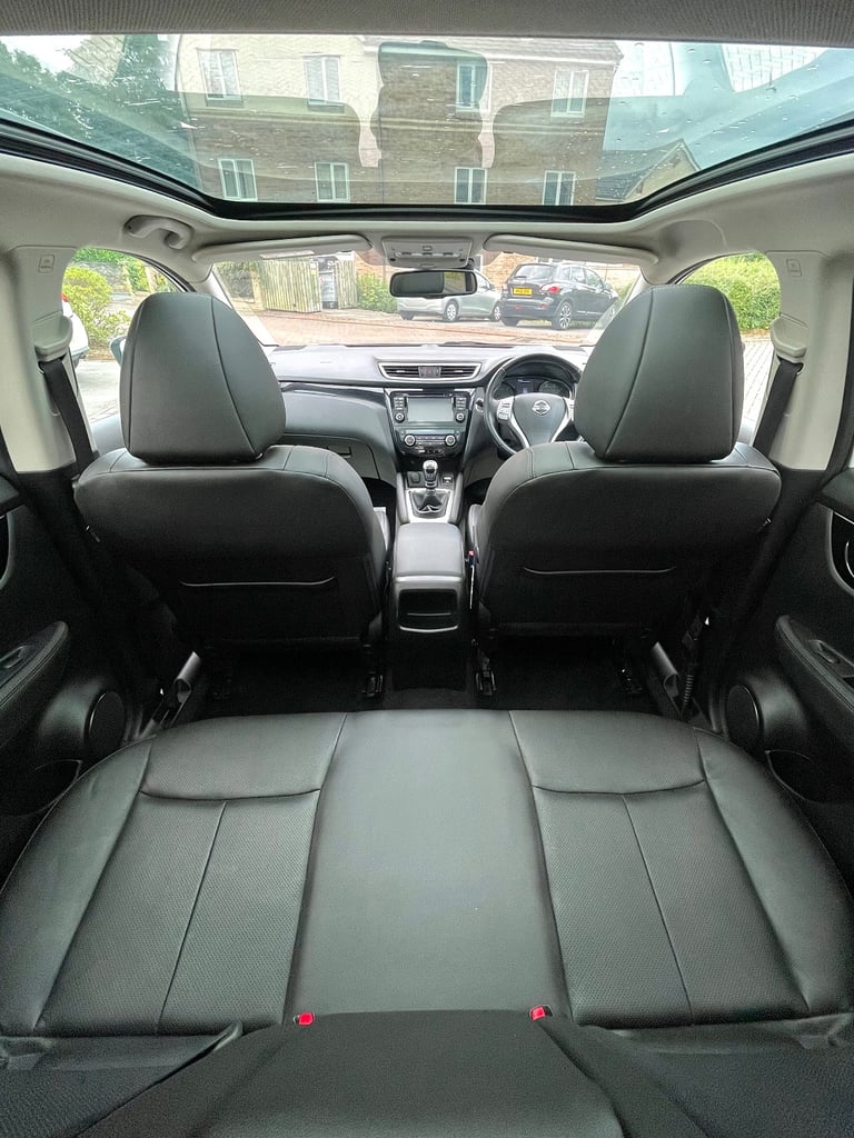 2014 NISSAN QASHQAI TEKNA 1.5 DCI START/STOP DIESEL WHITE SUV J11