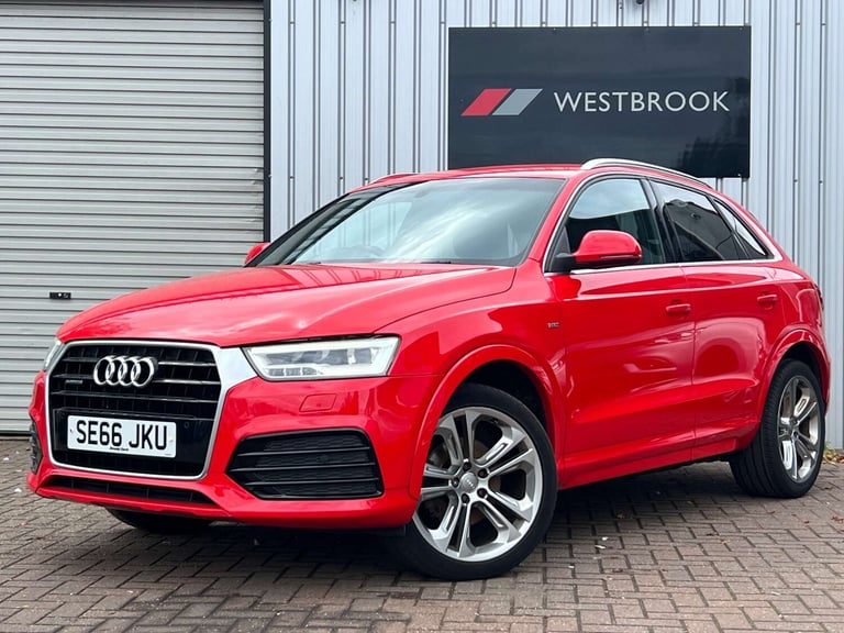 2017 Audi Q3 2.0 TDI Quattro S Line Plus 5dr ESTATE DIESEL Manual