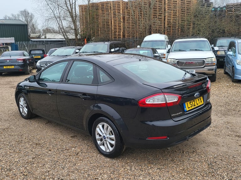 2012 FORD MONDEO 1.6 TDCi ECO ZETEC 5dr [Start Stop] BLACK £35 A YEAR ROAD TAX 