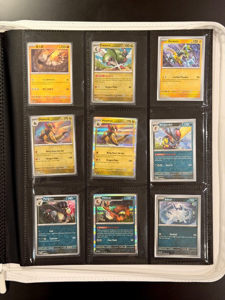 252 Pokémon Cards Binder NM – WOTC to Modern, Sealed, Promo EX/SIR Collection - EBAY LISTING
