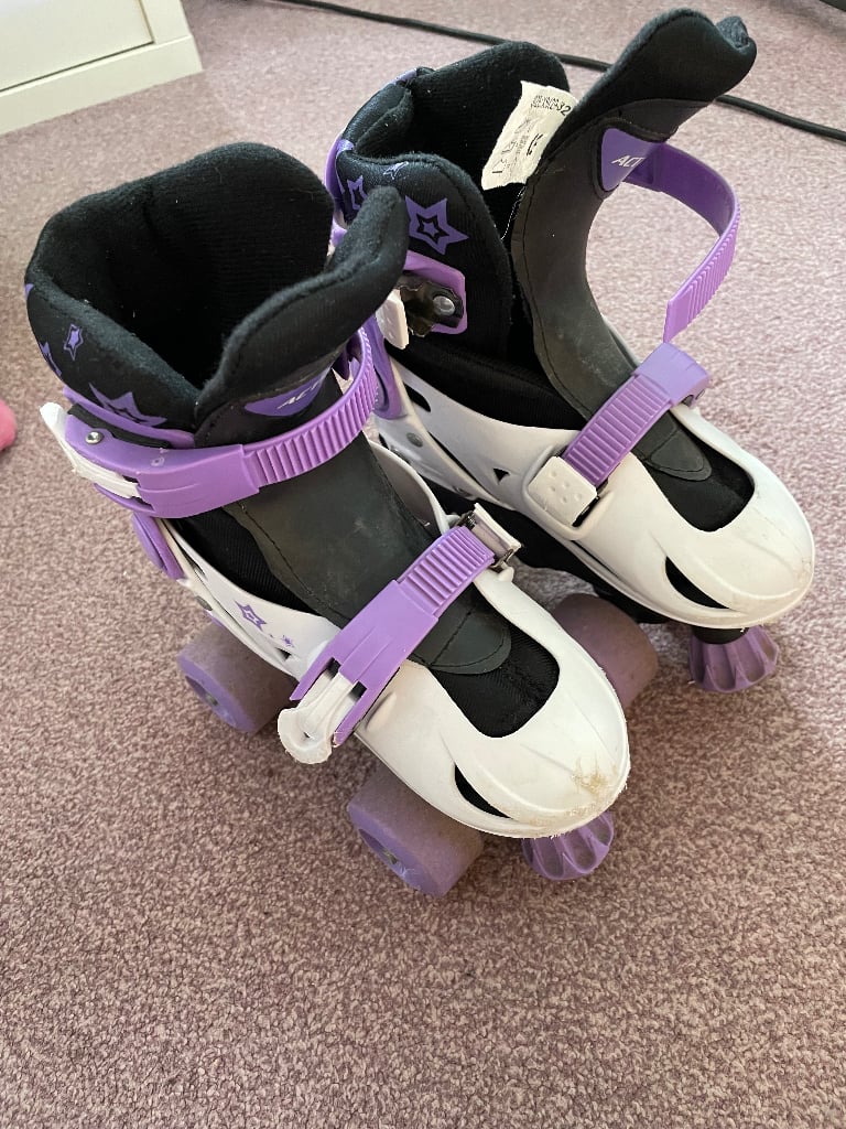 image for Adjustable kids roller skates. Size 29-32 approx 10-1